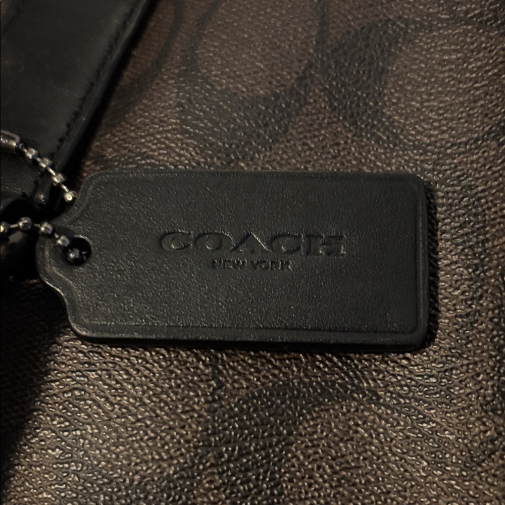 Coach Signature Brown Duffel Bag - Picture 2 of 2